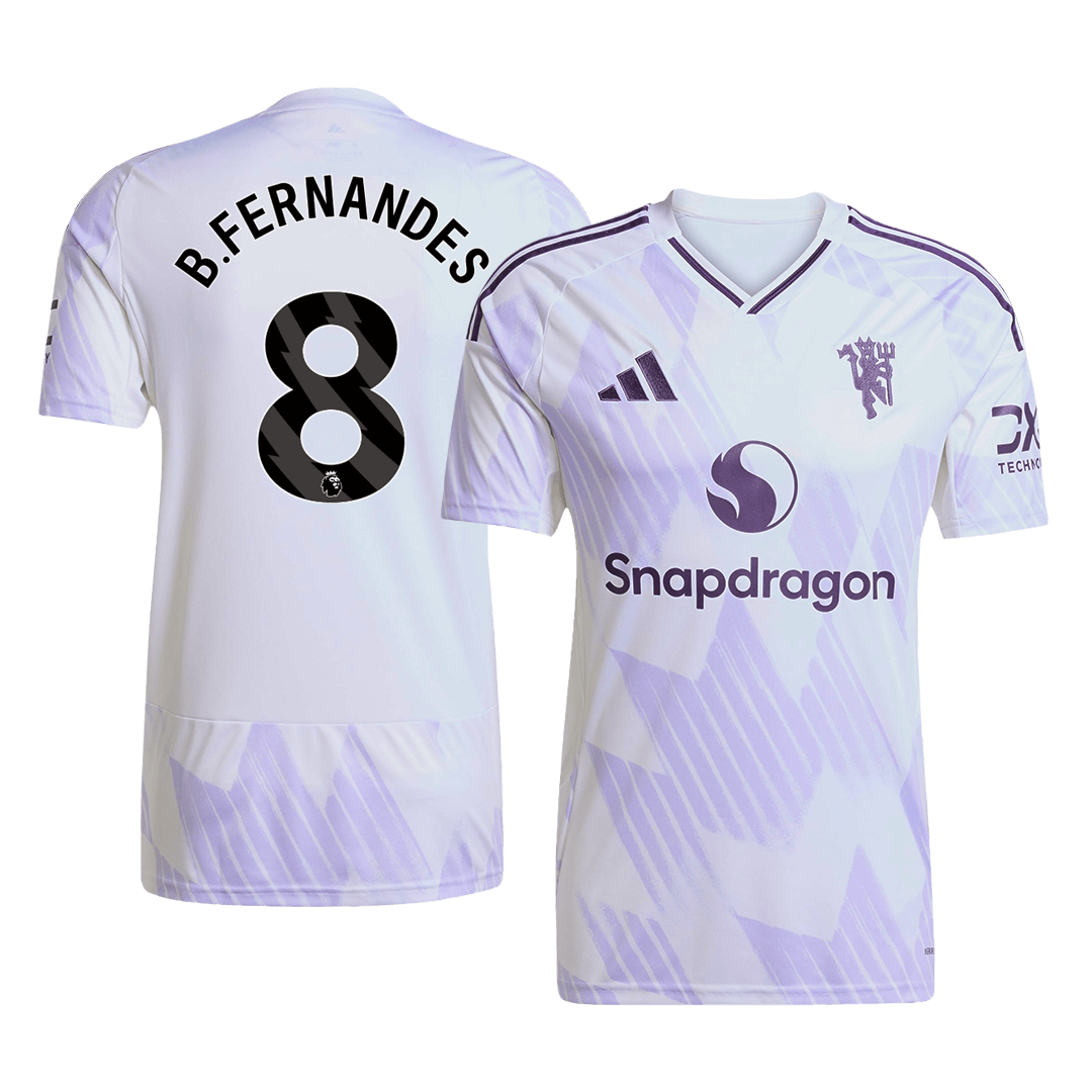 B.FERNANDES #8 マンU Away ユニフォーム 2025/26