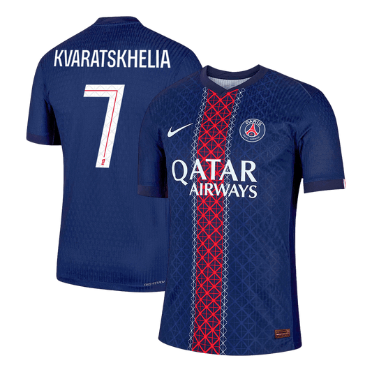 KVARATSKHELIA #7 PSG Home 2025/26 オーセンティックユニフォーム