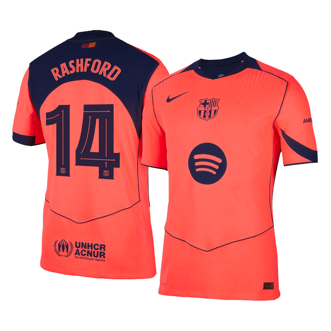 RASHFORD #14 バルサ 3rd 2025/26 オーセンティックユニフォーム - UCL