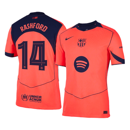 RASHFORD #14 バルサ 3rd 2025/26 オーセンティックユニフォーム - UCL