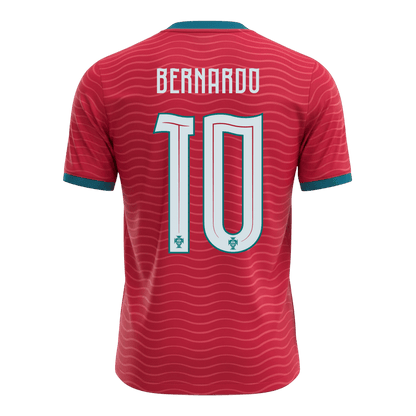 BERNARDO #10 ポルトガル代表 Home ユニフォーム - サッカーW杯 2026