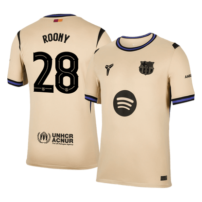 ROONY #28 バルサ Away ユニフォーム 2025/26