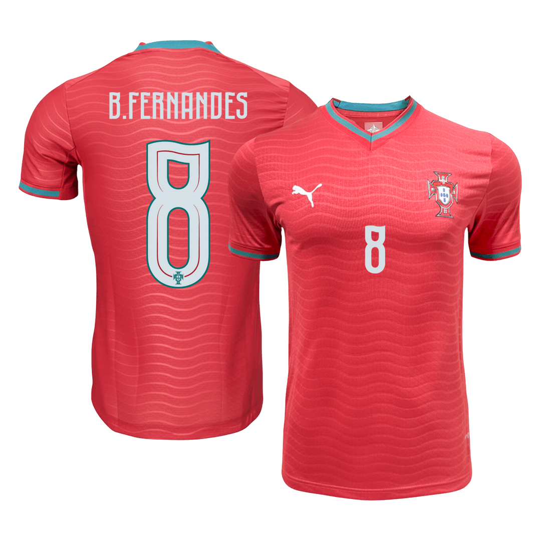 B.FERNANDES #8 ポルトガル代表 Home - サッカーW杯 2026 オーセンティックユニフォーム