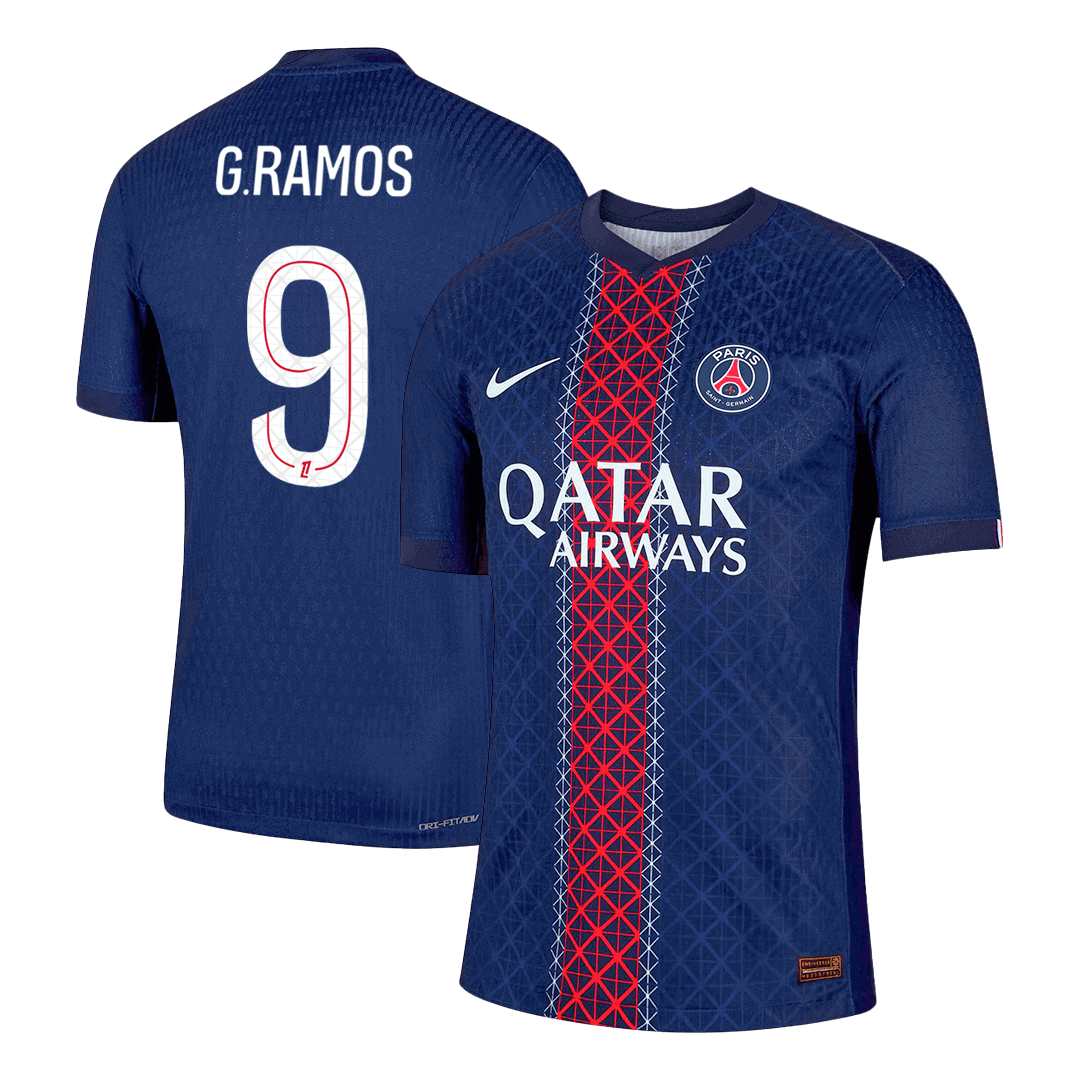 G.RAMOS #9 PSG Home 2025/26 オーセンティックユニフォーム