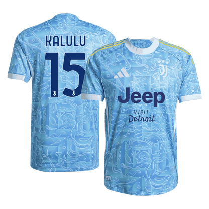 KALULU #15 ユーヴェ Away 2025/26 オーセンティックユニフォーム