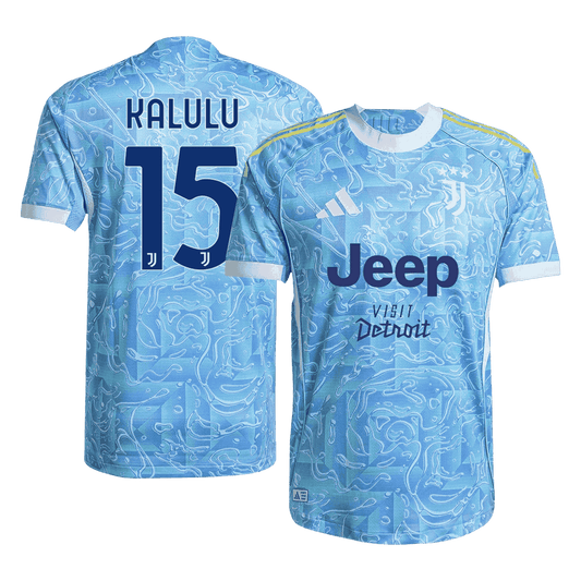 KALULU #15 ユーヴェ Away 2025/26 オーセンティックユニフォーム