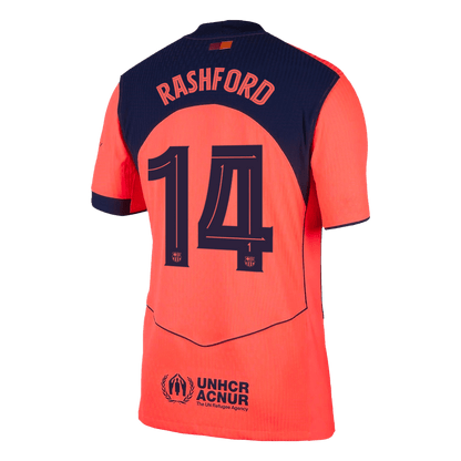 RASHFORD #14 バルサ 3rd 2025/26 オーセンティックユニフォーム - UCL