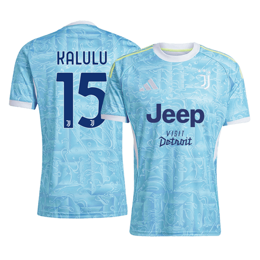 KALULU #15 ユーヴェ Away ユニフォーム 2025/26