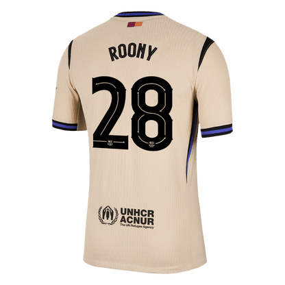 ROONY #28 バルサ Away 2025/26 オーセンティックユニフォーム - UCL