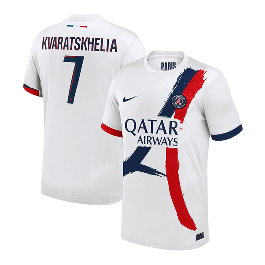 KVARATSKHELIA #7 PSG Away ユニフォーム 2025/26