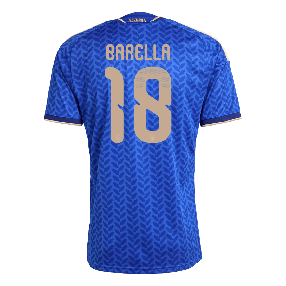 BARELLA #18 イタリア代表 Home ユニフォーム - サッカーW杯 2026