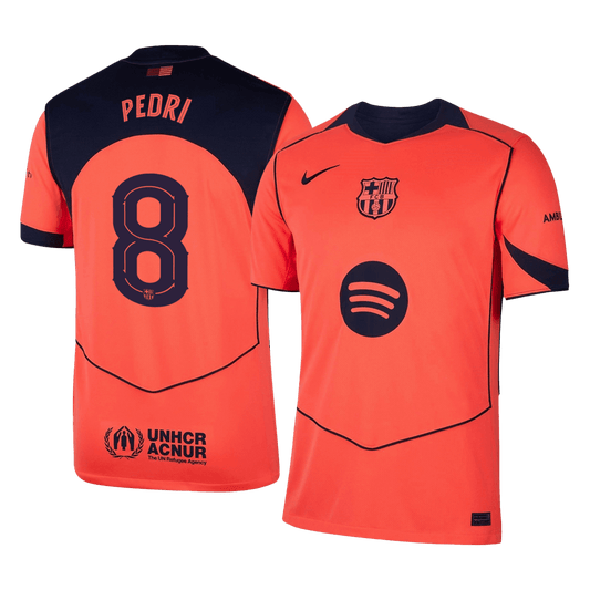 PEDRI #8 バルサ 3rd ユニフォーム 2025/26 - UCL