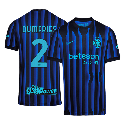 DUMFRIES #2 インテル Home ユニフォーム 2025/26