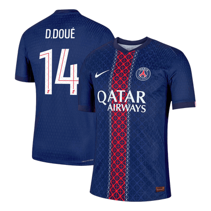 D.DOUÉ #14 PSG Home 2025/26 オーセンティックユニフォーム