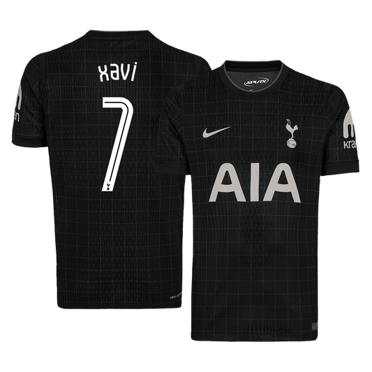 XAVI #7 トッテナム Away ユニフォーム 2025/26 - UCL