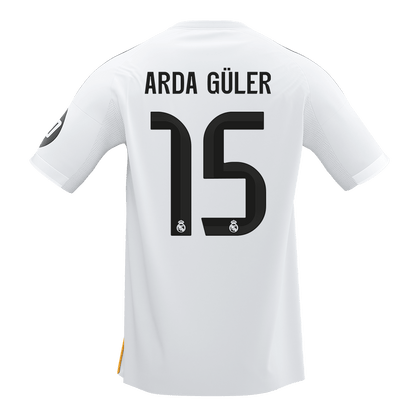 ARDA GÜLER #15 レアル Home ユニフォーム 2025/26 - 高品質