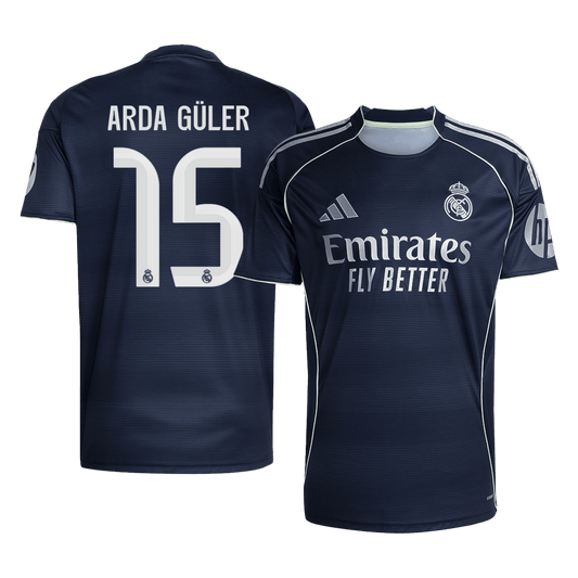 ARDA GÜLER #15 レアル Away ユニフォーム 2025/26 - 高品質