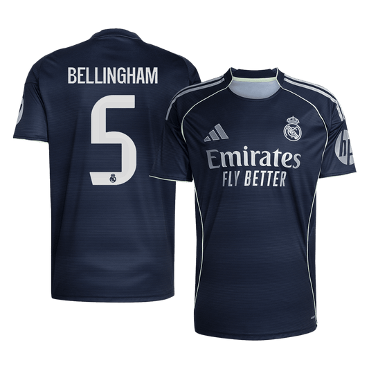 BELLINGHAM #5 レアル Away ユニフォーム 2025/26 - 高品質