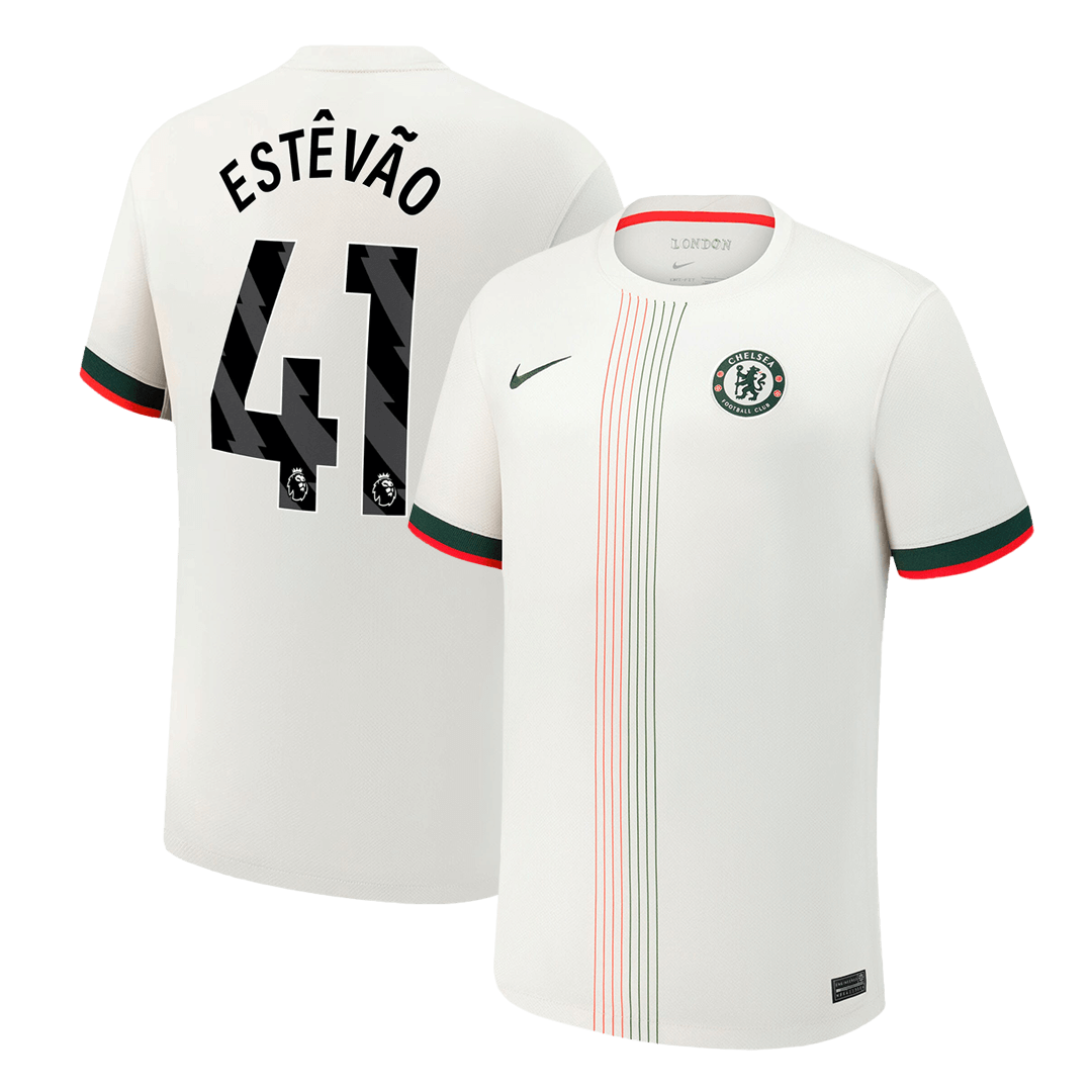 ESTÊVÃO #41 チェルシー Away ユニフォーム 2025/26