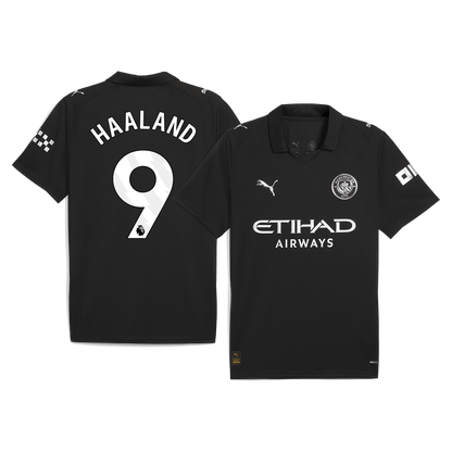HAALAND #9 マンC Away ユニフォーム 2025/26