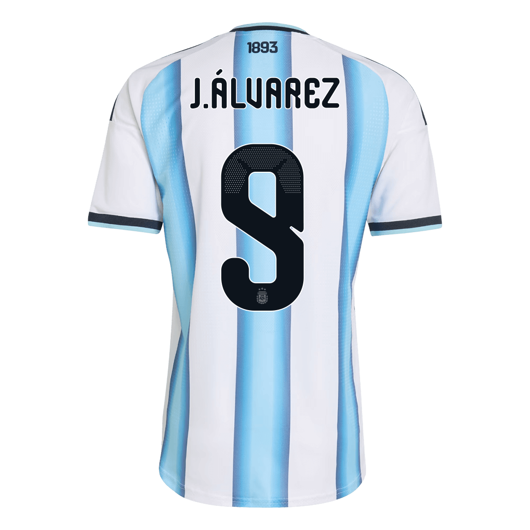 J.ÁLVAREZ #9 アルゼンチン Home - サッカーW杯 2026 オーセンティックユニフォーム