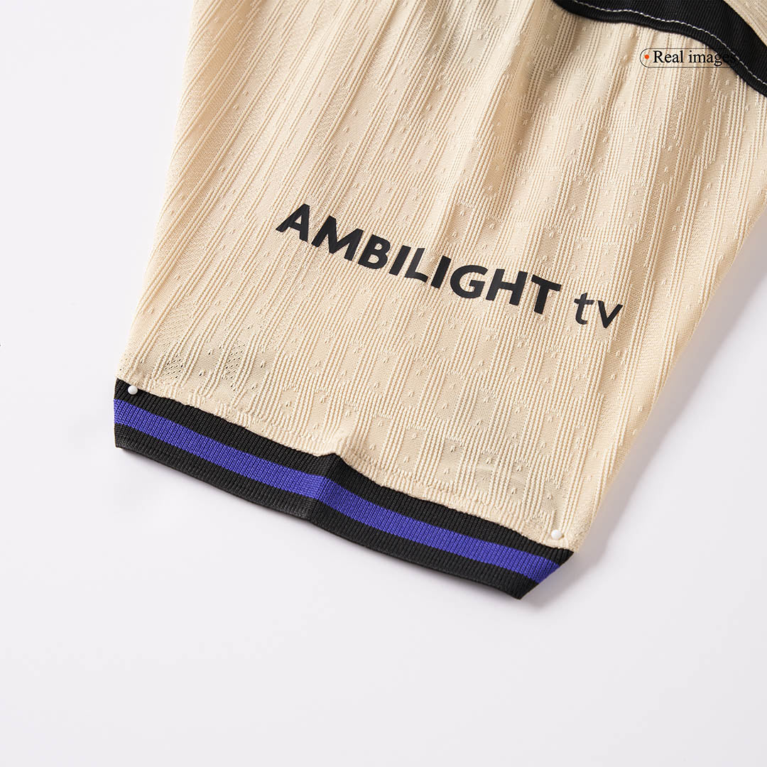 F.DE JONG #21 バルサ Away 2025/26 オーセンティックユニフォーム - UCL