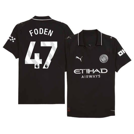 FODEN #47 マンC Away 2025/26 オーセンティックユニフォーム