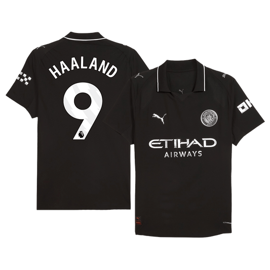 HAALAND #9 マンC Away 2025/26 オーセンティックユニフォーム
