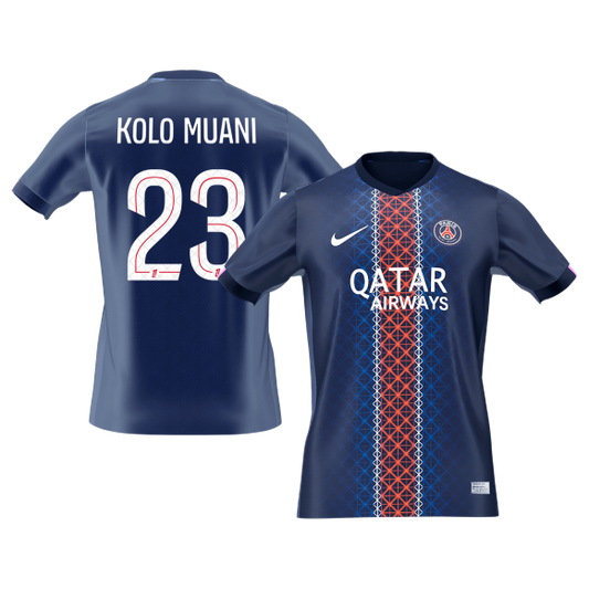 KOLO MUANI #23 PSG Home ユニフォーム 2025/26 - 高品質