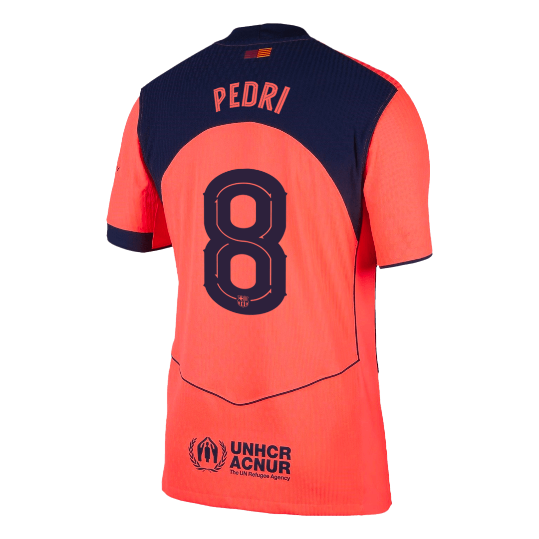 PEDRI #8 バルサ 3rd 2025/26 オーセンティックユニフォーム - UCL