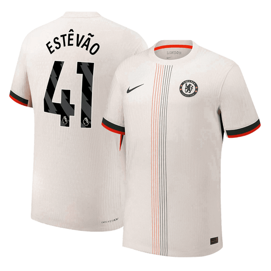 ESTÊVÃO #41 チェルシー Away 2025/26 オーセンティックユニフォーム