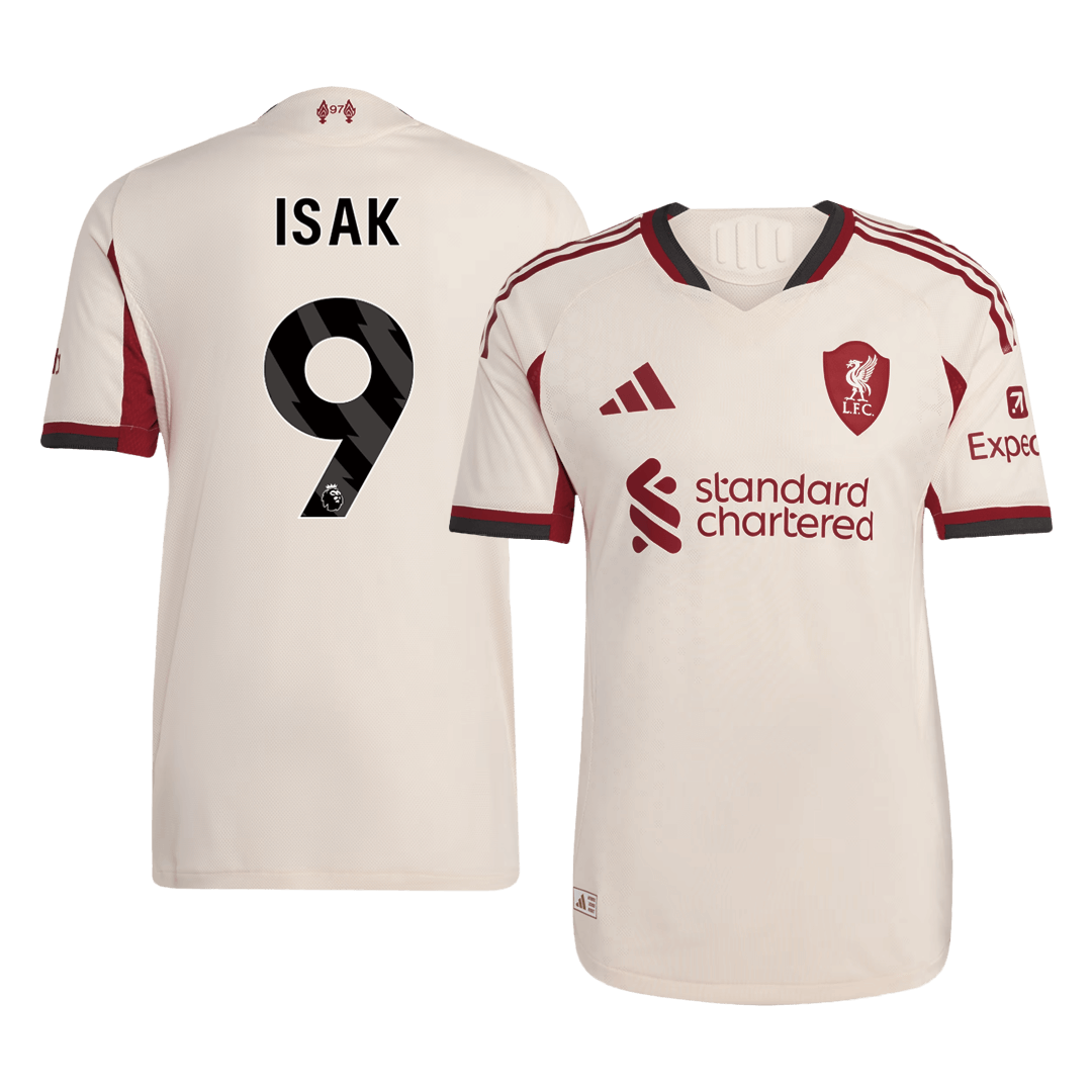 ISAK ##9 リバプール Away 2025/26 オーセンティックユニフォーム
