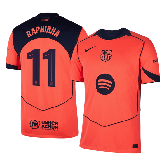 RAPHINHA #11 バルサ 3rd ユニフォーム 2025/26 - UCL
